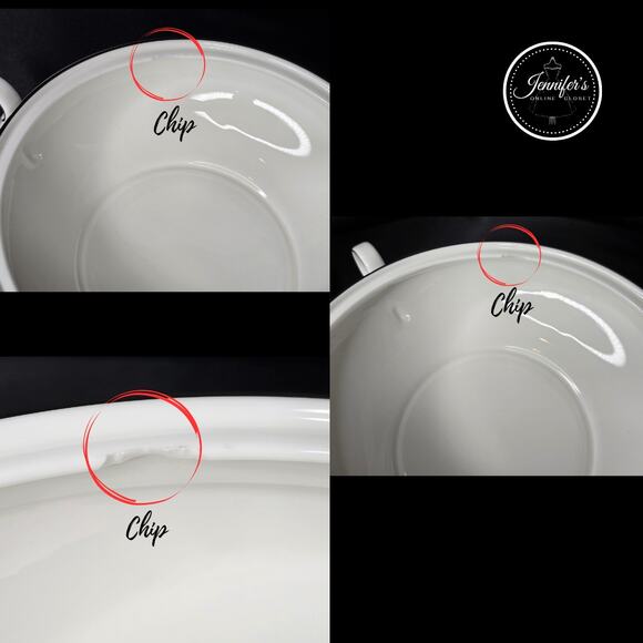 Lenox Opal Innocence Round Covered Vegetable Bowl - Picture 7 of 10